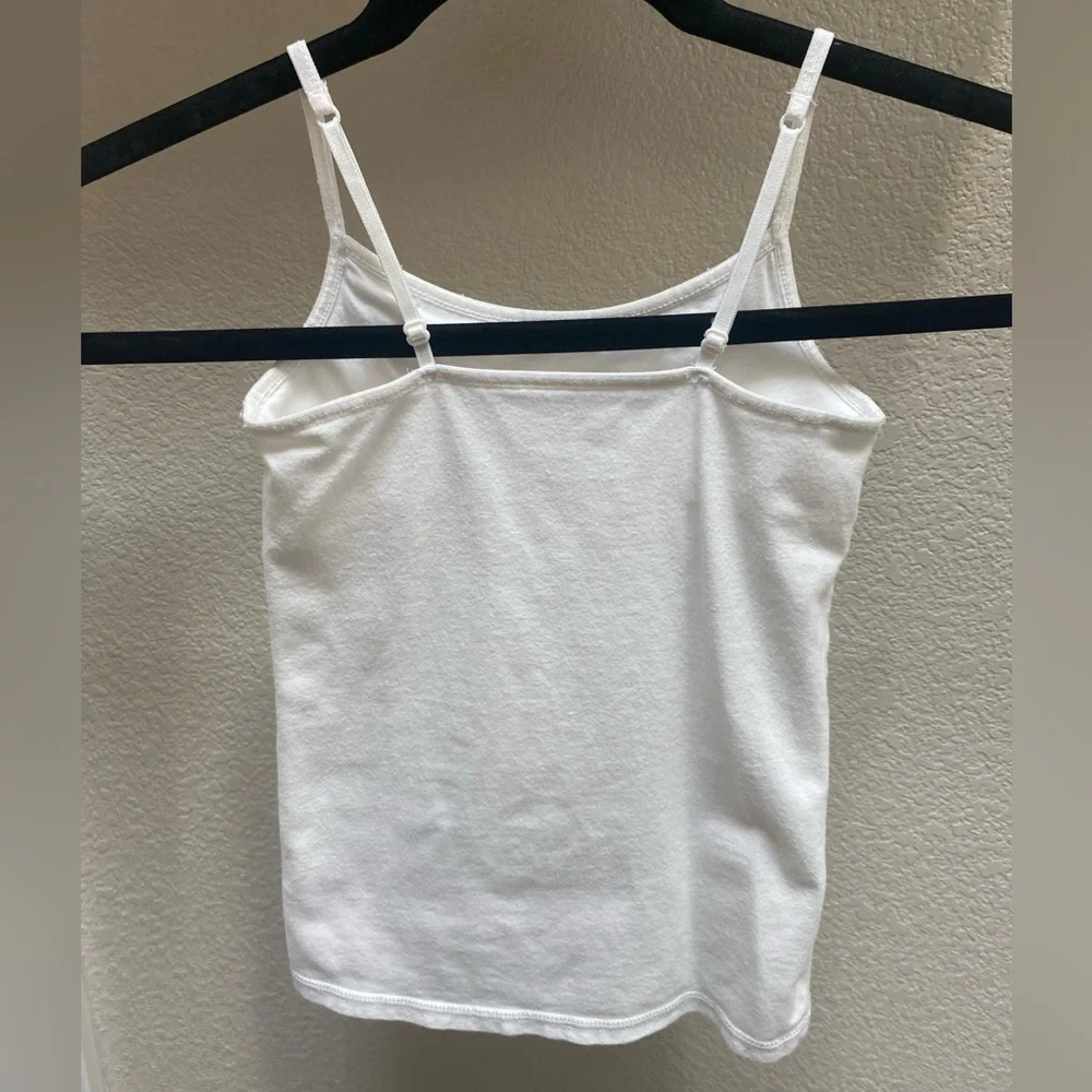 Justice, Kids, Girls, Camisole, Tank Top, White, Size 5